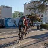 ...e partire sul lungomare in direzione nord. Questo passaggio di transizione da uno sport ad un altro � detto �T1�
